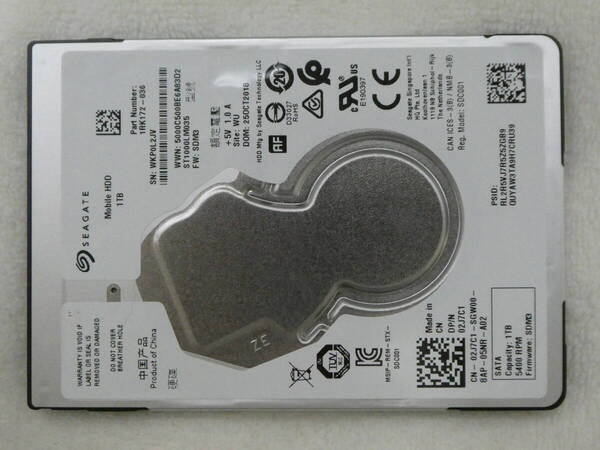 ★1TB HDD Seagete ST1000LM035 SATA600 128MB 送料無料