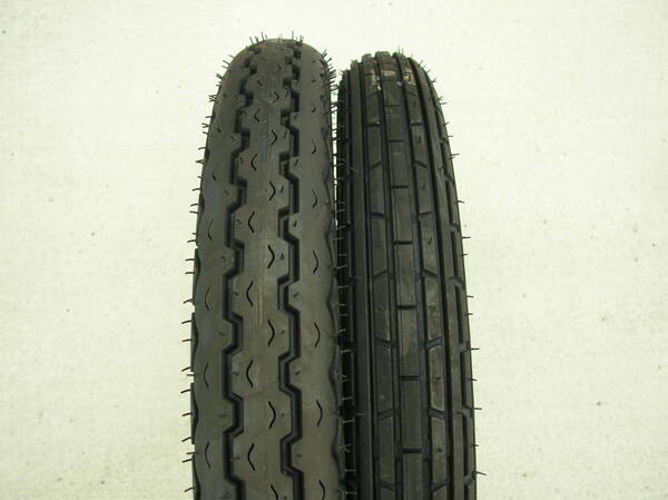 ☆【AZ】ダンロップ D107 2.50-14&2.75-14 リトルカブ用前後タイヤセット 送料無料 沖縄・離島