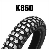 ☆【AZ】K860 70/100-17 90/90-14 前後セット チューブ&リムバンド付き CRM50/80 送料無料