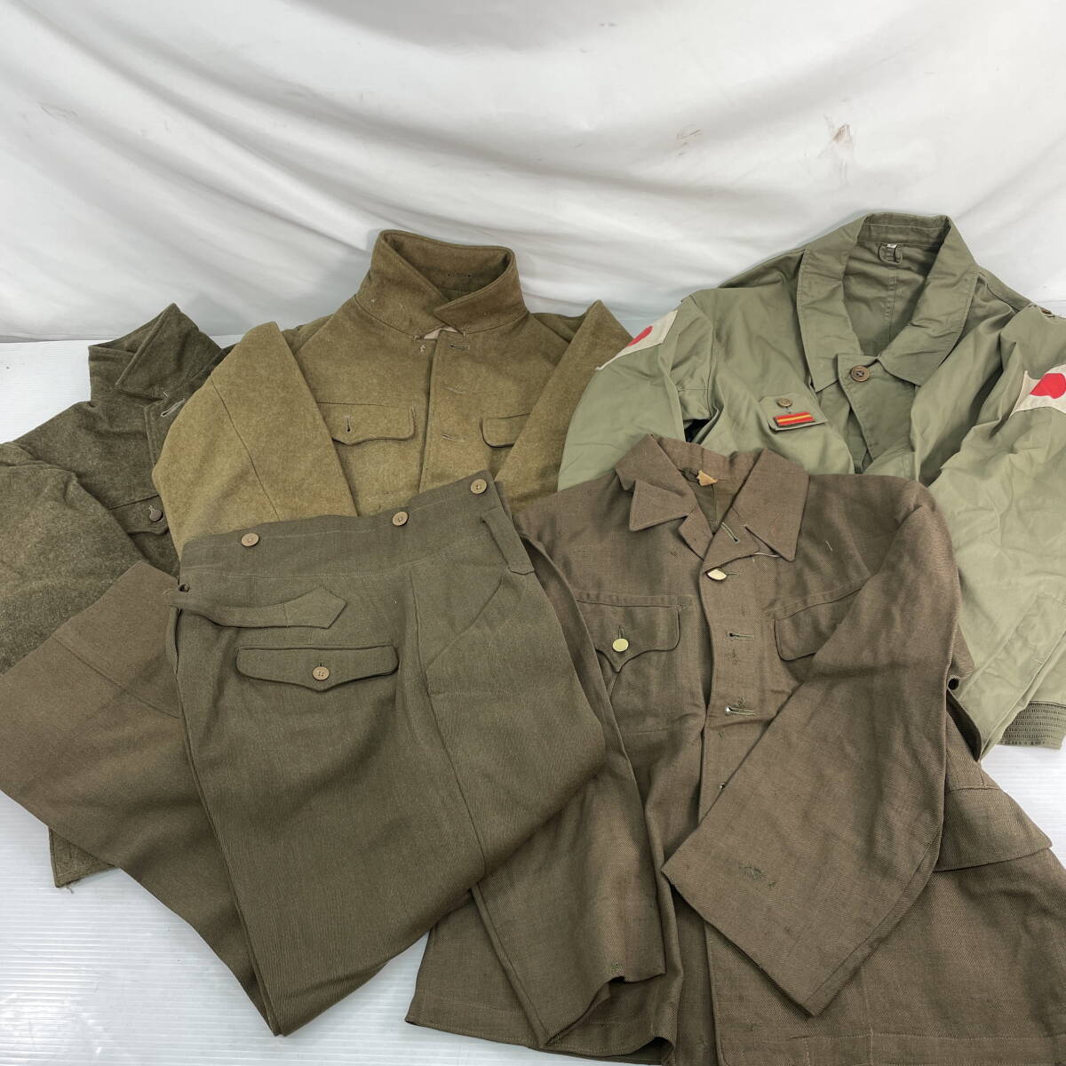 当時物 軍服 九八式 三號 廣支検定軍衣 旧日本軍 陸軍 昭和