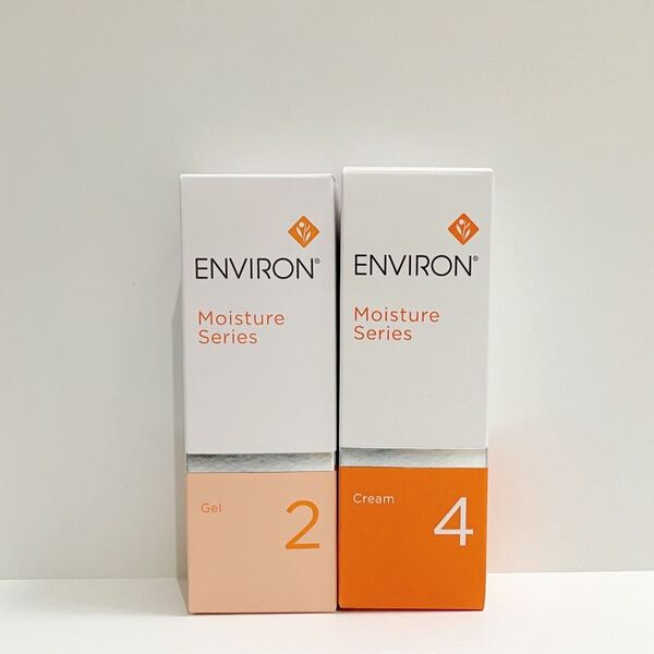 ★送料無料★ENVIRON エンビロン 正規品 未使用 モイスチャージェル2 モイスチャークリーム4セット モイスチャージェル 保湿