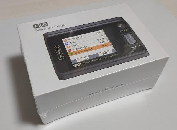 【送料無料】未使用:充電器ToolkitRC M6Dデュアルチャンネル(検索ワード:リポ タミチャレ タミグラ Hitech ハイテック)