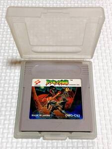 ★KONAMI ドラキュラ伝説 任天堂 ゲームボーイ Nintendo GAME BOY 1989 MADE IN JAPAN DMG-CVJ 動作未確認
