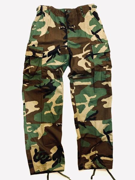 XL/R 新品 PROPPER プロパー RIP STOP BDU PANTSリップ ストップ WOODLAND CAMO 迷彩柄 ウッドランドカモ ミリタリーパンツ カーゴパンツ