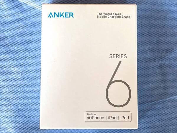 【新品未開封】 Anker 621 Power Bank (12W) ホワイト モバイルバッテリー アンカー iPhone Lightning端子一体型 PSEマークあり
