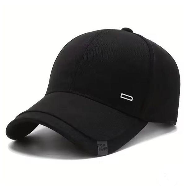 新品 大人 上品 シンプル キャップ 野球帽 帽子 メンズ レディース ユニセックス ブラック 黒