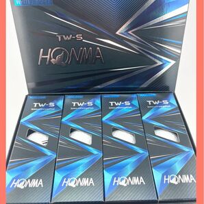 HONMA ホンマ TW-S ホワイト 1ダース(12球)