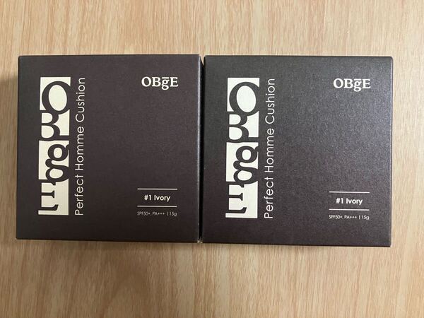 obge パーフェクト クッション ファンデーション ♯1 ivory 15g