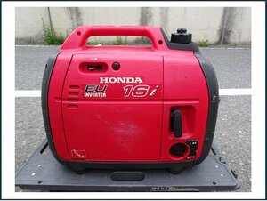 HONDA Honda инвертер генератор EU16i 1.6KVA одна фаза :100V 50/60Hz работа OK б/у товар самовывоз OK!