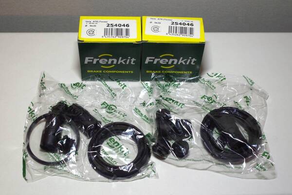 キャリパーシールキット*Ate54mm用・フロント2個*Golf5/6/TheBeetle/Polo(6R)・Audi A1/A3(8P)など*1K0698471相当・Frenkit製