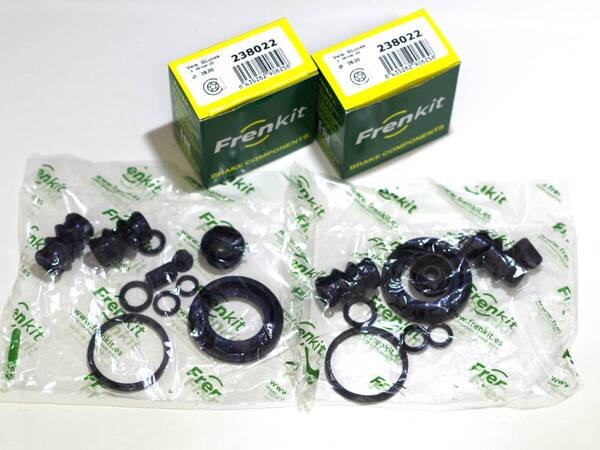 キャリパーシールキット*Lucas 38mm用・リア2個*Golf4/5/6/Newbeetle/Polo(6R)・Audi A1/A3(8L/8P)A4(8D/8E)/TT(8N)など*Frenkit製