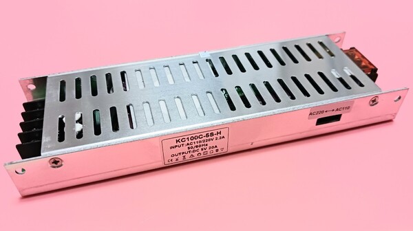 スリム型 5V 20A 100W スイッチング電源 Power Supply