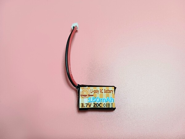 強力RCバッテリー 1S 3.7V 20C 150mAh 1個
