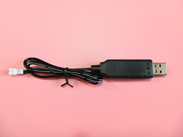 3.7V リチウム電池用 USB 充電器 PH2.0 コネクター 1個