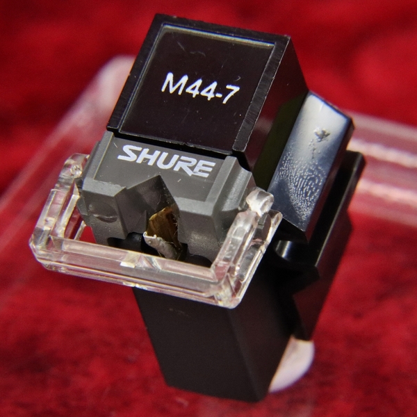 SHURE/シュアー M44-7 MM型カートリッジ 【訳アリ品/針曲がり・凹み】 中古品 本体再生動作確認済み 送料込み 25E30012-A