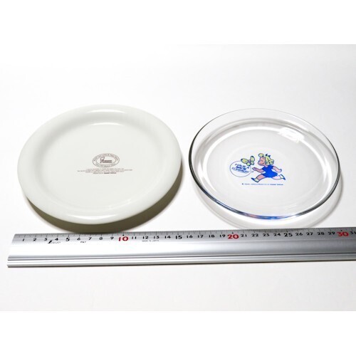 【送料無料】昭和レトロ ミスタードーナツ お皿 2枚 セット オサムグッズ 原田治 プレート 食器 非売品 ノベルティ