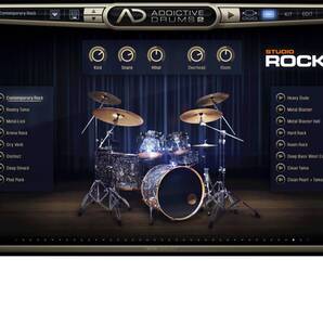 正規品 Addictive drums 2 Studio Rock