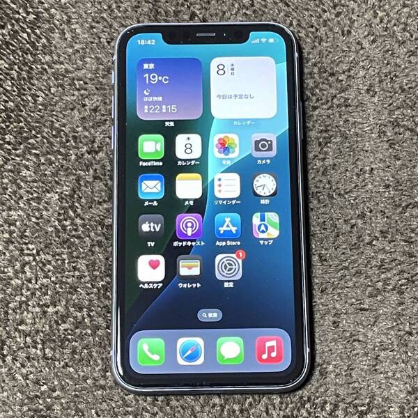 送料無料 77% iPhone 11 64GB パープル MWLX2J/A 本体 SIMロック解除済み 利用制限〇 iPhone11 SIMフリー
