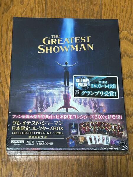 送料込未使用品即決 グレイテスト・ショーマン 日本限定コレクターズBOX(4K ULTRA HD+Blu-ray Disc) スチールブック仕様