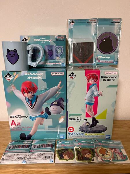 一番くじ 機動戦士Gundam GQuuuuuuX ジークアクス vol.2 A賞 マチュ&ハロ ラストワン賞 振り向きver. フィギュア 合計10点セット ガンダム