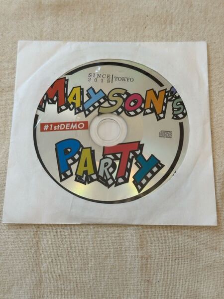 中古CD・MAYSON‘S PARTY メイソンズパーティー #1st DEMO