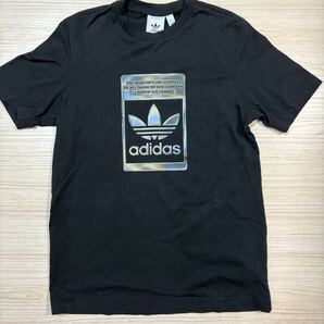 送料無料★adidas アディダス 半袖 Tシャツ メンズ S ブラック