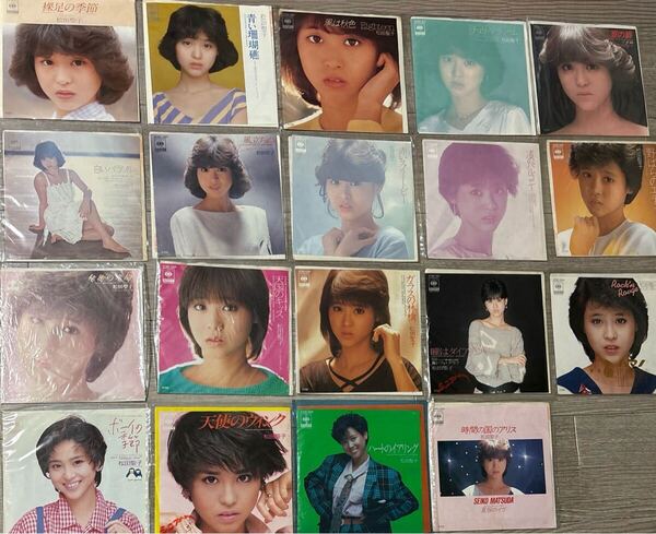 松田聖子 シングルレコード 【19枚】