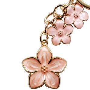 キーホルダー 桜 かわいいサクラの花びら キーチェーン・キーリング
