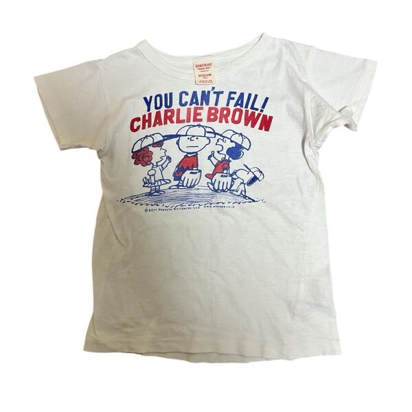 デニムダンガリー スヌーピー コラボ Tシャツ 130cm