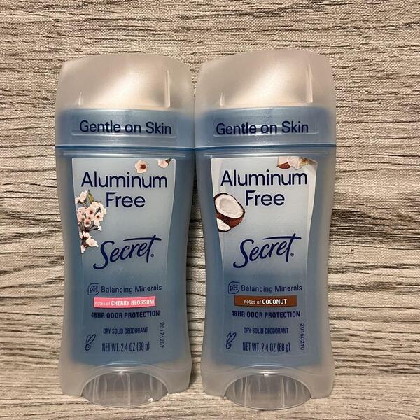 新品 secret シークレット デオドラント サクラ ココナッツ 2本セット