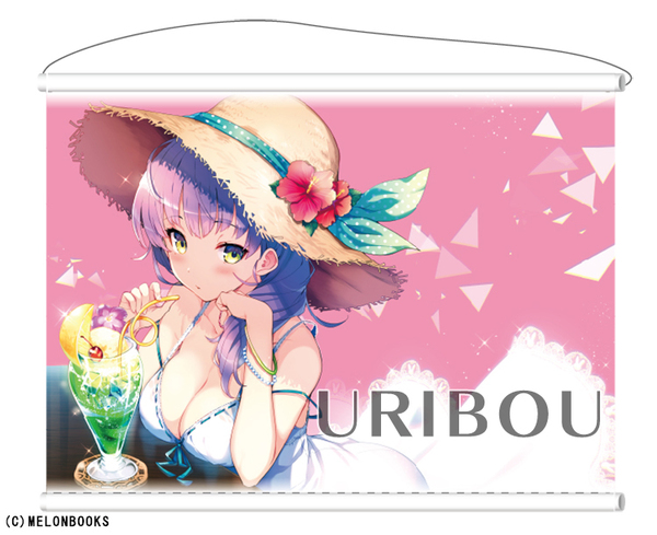 【未開封】 カット B2Wスエード タペストリー K / うりぼうざっか店 メロンブックス / 同人 ポスター 美少女 イラスト