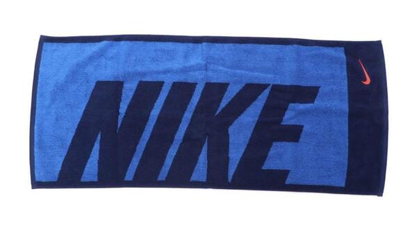 ナイキ スポーツタオル ジャガード タオル ブルー NIKE ハンド フェイス青