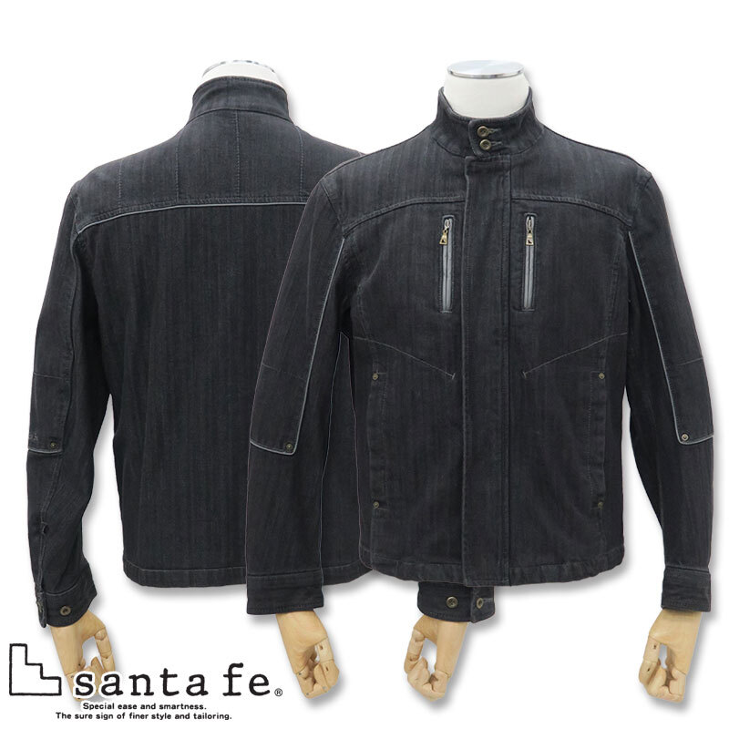 サンタフェ ジップアップ デニム ブルゾン 46 M 54401 santafe