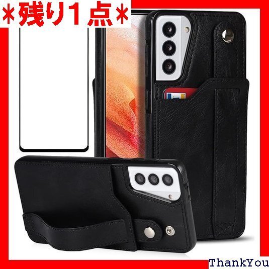 Galaxy S21 5G ケース用 ギャラクシーS2 21 フルボディ 耐衝撃 背面 カバー メンズ ブラック 280