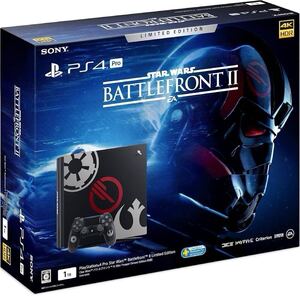 限定PS4本体 PlayStation 4 Pro Star Wars Battlefront II Limited Edition スターウォーズ+オマケ コントローラー1個