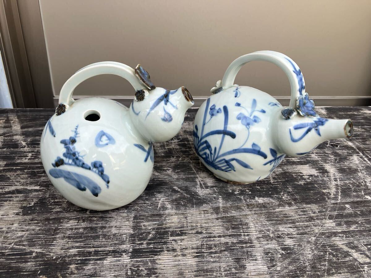 中国骨董 ひょうたん型 陶器 アンティーク 古美術 ひょうたん
