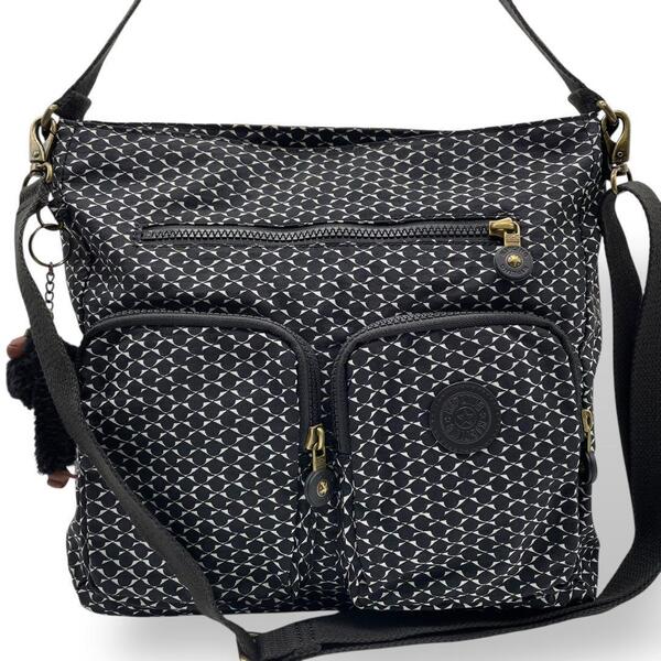 極美品 kipling キプリング 2way ショルダーバッグ ナイロン
