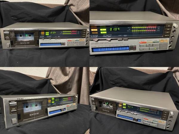 動作OK★TEAC V-707R★80年代オートリバースカセットテープデッキ名機★4ch固定リバース式★1983年 79800円 ティアック日本製