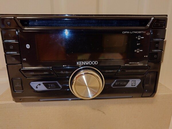 スズキ純正オプション ケンウッド DPXU740BTHS DPX-U740BTH CD-R/MP3/WMA/AUX/USB/bluetooth対応 本体のみ 送料込み 送料無料