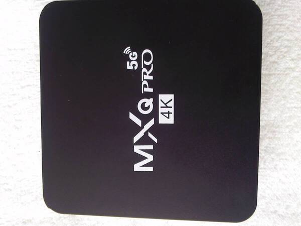 中古品 Media Player マルチメディアプレーヤー MXQ-PRO 4k hd android 10.0 TV BOX スマート 4K 2.4g & 5g wifi リモコン
