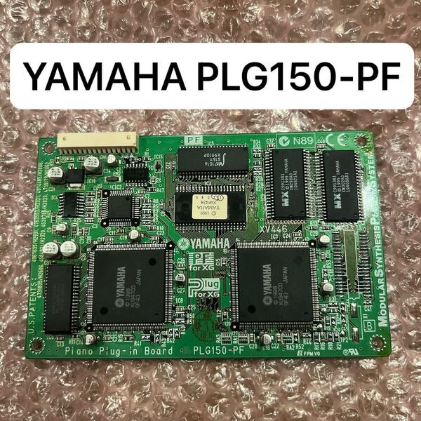 YAMAHA プラグインボード ヤマハ Plug-in PLG150-PF 拡張音源ボード