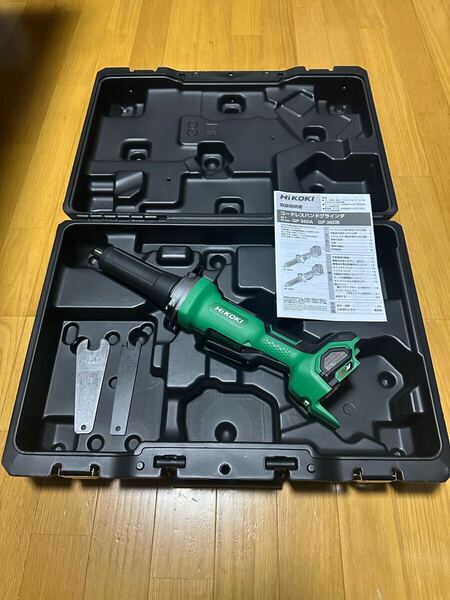 ハイコーキ 36V コードレスハンドグラインダー ケース付GP36DB新品