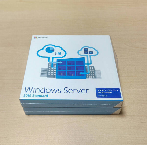 Windows Server Standard 2019 16コアライセンス 64bit対応 日本語版 5CAL付 パッケージ版