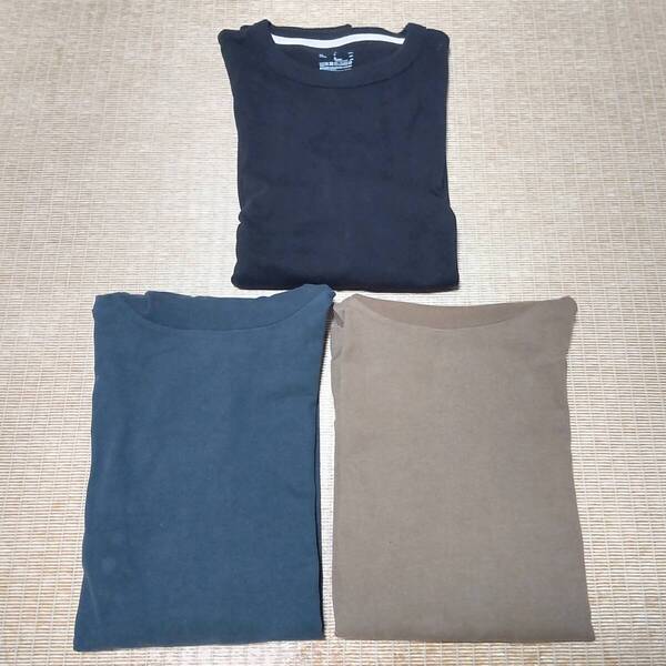 無印良品 長袖Tシャツ 3点セット メンズ Muji