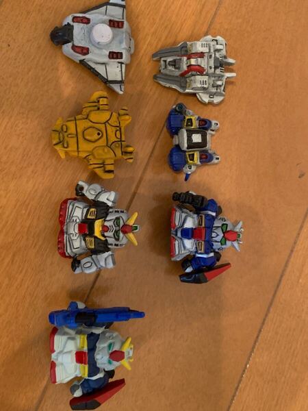 ガン消し リペイント Zガンダム ガシャポン戦士