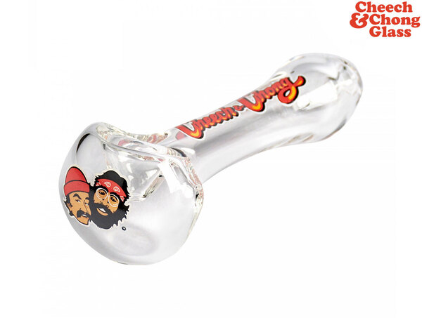 CHEECH&CHONG チーチ&チョン グラス ガラスパイプ クリアー CC2009C チーチョン カンナビスカップ ハイタイムズ マリファナ 大麻 420 thc