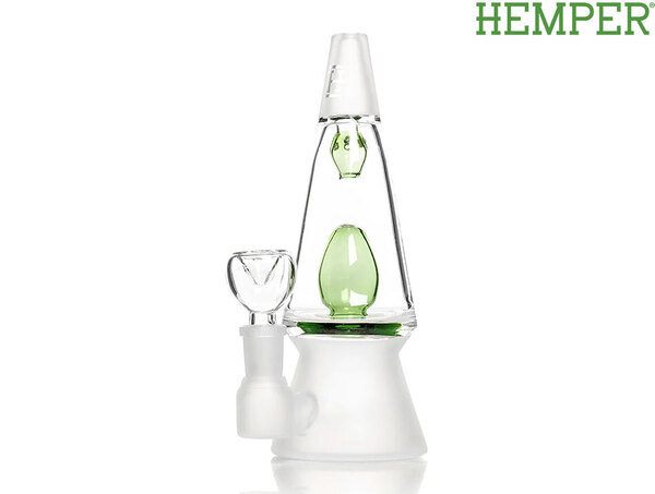 HEMPER ヘンパー ザット 70s ガラスボング GREEN バブラー ガラスパイプ カンナビスカップ ハイタイムズ ラバーランプ マリファナ thc 大麻