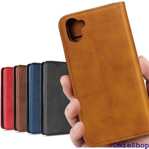 AQUOS R3 ケース 手帳型 SH-04L doo タンド機能 カバー 落ち着いた色 レトロ ライトブラウン 94