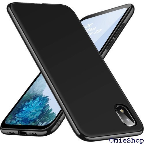 galaxy a20 ケース 耐衝撃 SC-02M S 擦り傷防止 携帯カバー かんたん ブラックN312-20 267