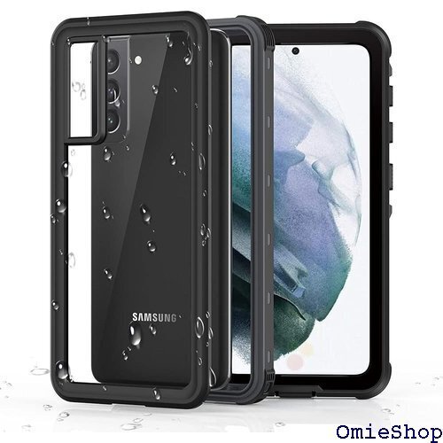 Samsung Galaxy S21 5G 防水ケース ー 浸水対策 水中撮影可 Galaxy S21 ブラック 342